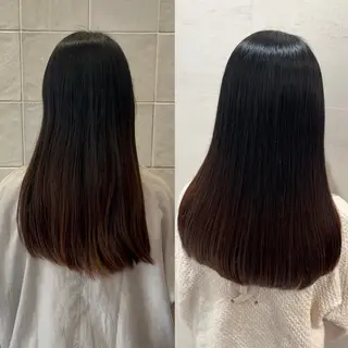 ロング 伊藤 アユミのヘアスタイル