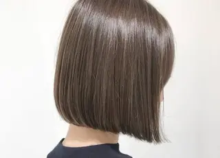 ミディアム カラー パーマ 森山 陽菜のヘアスタイル