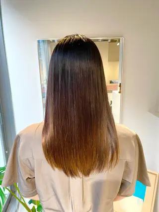 ロング パーマ 髪質改善マスター 長尾勇弥/梅田中津のヘアスタイル