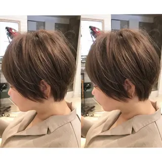 ショート hair relaxation drop所属・drop/鶴見 /西巻大のヘアスタイル