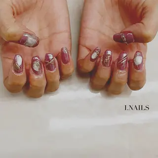 ネイル アイネイルズ所属・早川 梓のネイルデザイン