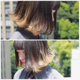 ミディアム カラー Viage （ビアージュ）のヘアスタイル