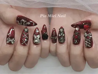 ネイル HANA 長さだしのネイルデザイン