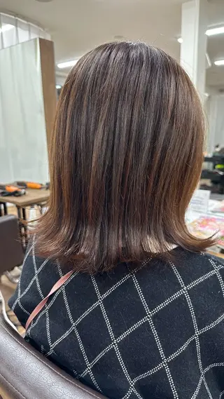 ミディアム カラー トリント蘇我所属・福島 ユウタのヘアスタイル