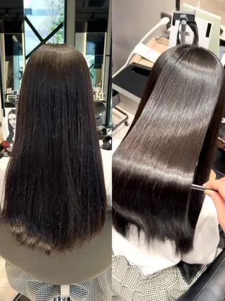 ロング 中村 夢咲のヘアスタイル