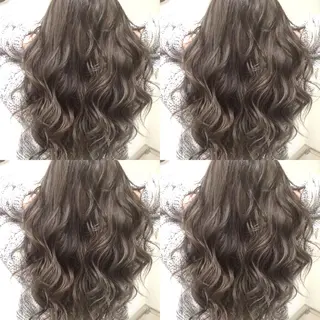 ロング カラー 井上 一平のヘアスタイル