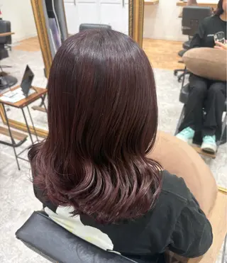 ミディアム カラー ピンクカラーアレンジ 🩷AYANA🩷のヘアスタイル