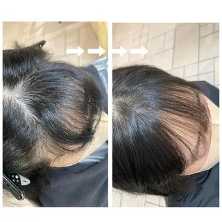 ロング カラー パーマ macaron富田所属・マカロン富田/本店 大門のヘアスタイル