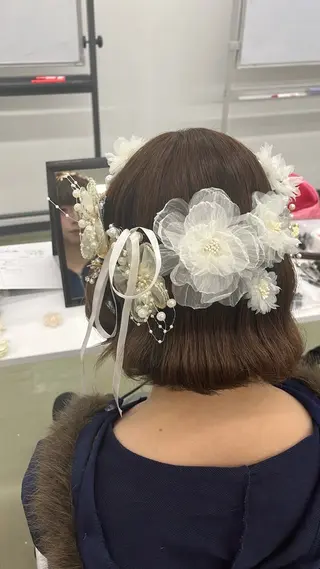 ミディアム ❁ヘアメ❁ YUMI ❁ゆみ❁横浜桜木町のヘアスタイル