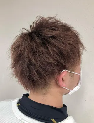 カラー メンズ LIVETOREA所属・エクステ/コスパ◎ /メンズ!白石宇由のヘアスタイル