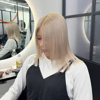 ミディアム カラー Ren. 🦋デザインカラーのヘアスタイル