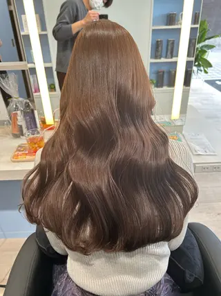 ロング カラー 篠原 大稀のヘアスタイル
