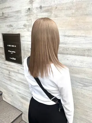 セミロング Parve Mix/ 平 奈果🎀のヘアスタイル