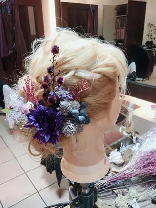 ヘアアレンジ 韓国hair ·͜· watanabeのヘアスタイル