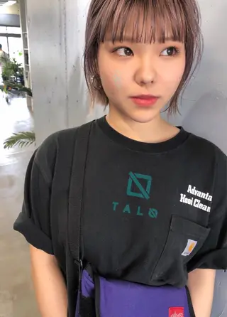 ショート nessヤマサキ リュウタのヘアスタイル