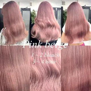 ロング カラー シールエクステ特化 ハイトーン、NANAのヘアスタイル