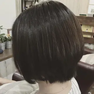 ショート カラー パーマ 金崎 新吾のヘアスタイル