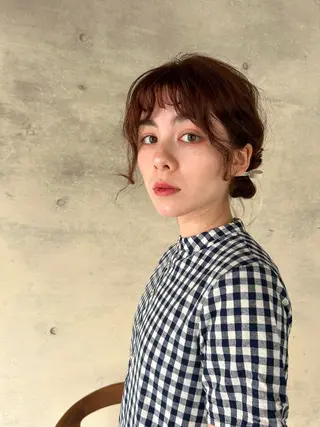 ヘアアレンジ 藤原 あかりのヘアスタイル