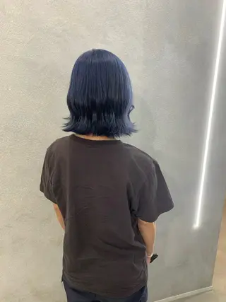 ミディアム カラー kanon hair所属・新木 愛花のヘアスタイル