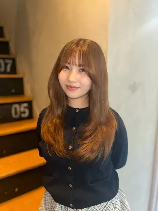 セミロング カラー 🦋SATO🦋 / 似合わせカラー⟡.*のヘアスタイル