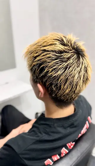 メンズ 山口稜太 メンズ/波巻きパーマのヘアスタイル