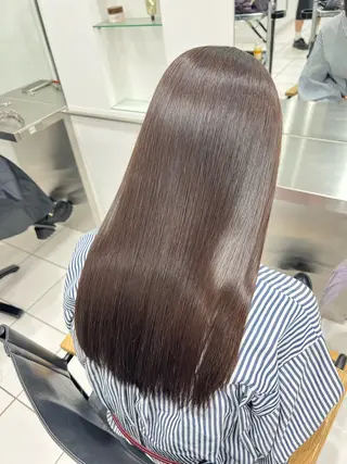 ロング カラー COA PLUS CHIBA所属・kyoka/ 艶カラーのヘアスタイル