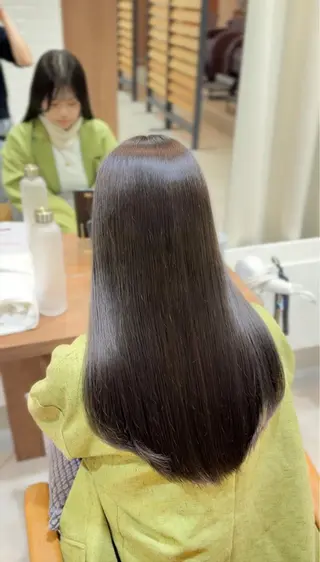 ロング カラー honoka/レイヤ ー/艶感カラー/韓国のヘアスタイル