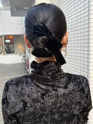 ヘアアレンジ yumemiレイヤー ✴︎ 透明感カラーのヘアスタイル