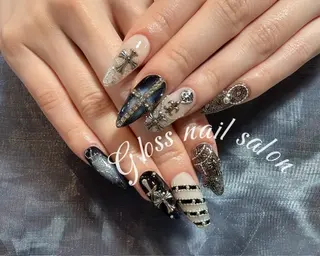 ネイル Gloss nail 💅yuna✨のネイルデザイン