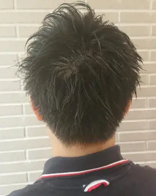 メンズ カラー パーマ ヘアアレンジ ブリーチ/ヘアケア/ 艶髪/イギチハルのヘアスタイル