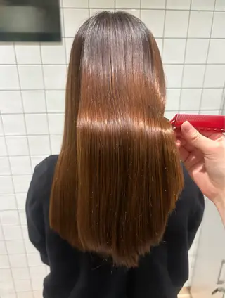 セミロング 髪質改善/レイヤーカ ット/hatsuneのヘアスタイル