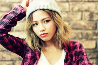 ミディアム カラー パーマ 柴田 陽平のヘアスタイル