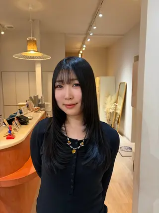 ロング 櫻井 莉子のヘアスタイル