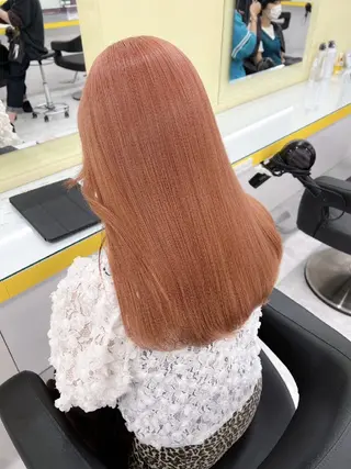 ロング ヘアアレンジ カラー 🪞【公式】表参道 🪞knot🪞のヘアスタイル