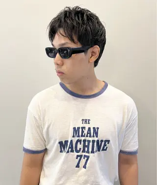 ショート メンズ 大阪メンズパーマ /スパイキー/らいのヘアスタイル