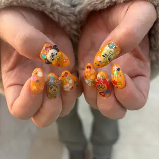 ネイル 栗田 ゆう子のネイルデザイン