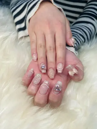 ロング 💜MIYA nail川崎店のネイルデザイン