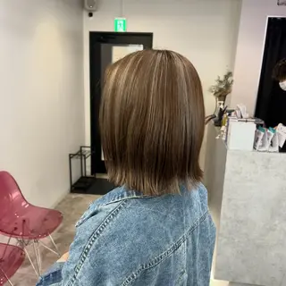 ミディアム カラー Ren. 🦋デザインカラーのヘアスタイル