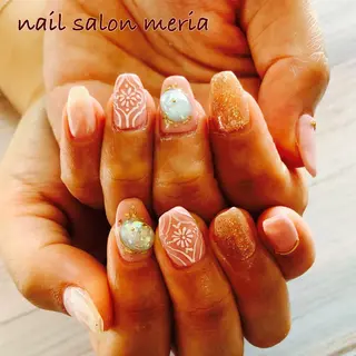 ネイル プライベートビューティーサロンメリア所属・ビューティーサロン meriaのネイルデザイン