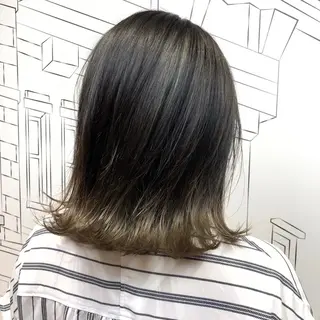 ミディアム カラー レイヤー,ボブ / 彩未のヘアスタイル