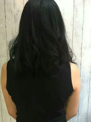 ロング カラー 下妻 カラーエクステ難波のヘアスタイル