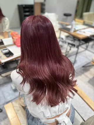 ロング カラー cut/eye 💖aika💖のヘアスタイル