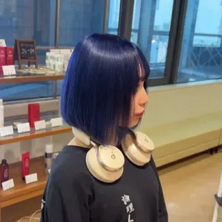 ショート カラー aura所属・CONAN｜盛岡ボブ 特化/タッセルボブのヘアスタイル