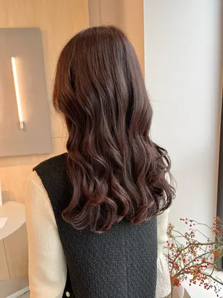 ロング カラー 透明感カラー/艶髪/ 高城潤也のヘアスタイル