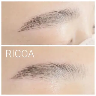 アイブロウ RICOA 酒井のマツエク・マツパデザイン