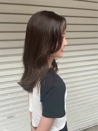 セミロング カラー sora ★★彡のヘアスタイル