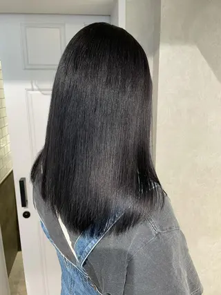 ミディアム カラー ナチュラル透明感🌱 小山美樹子のヘアスタイル