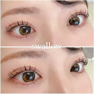 マツエク・マツパ swallow 奈良西大寺店のマツエク・マツパデザイン