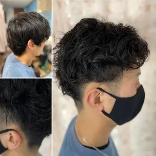 パーマ メンズ glosstokyo所属・縮毛矯正技師須藤玲人 髪質改善師ゴトウのヘアスタイル