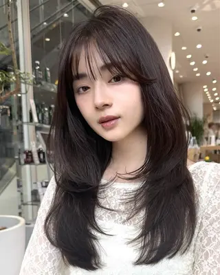 ロング ハコ（HACO)所属・豊嶋 暉直のヘアスタイル